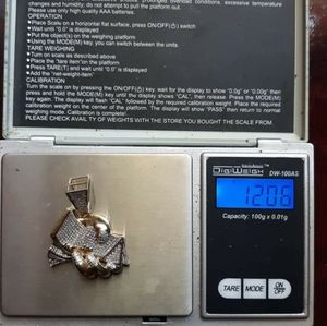 10Kt. Gold, CUBAN LINK Chain,  Charm, & ring!!